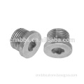 AISI 4130 alloy steel cold forging ball valve parts